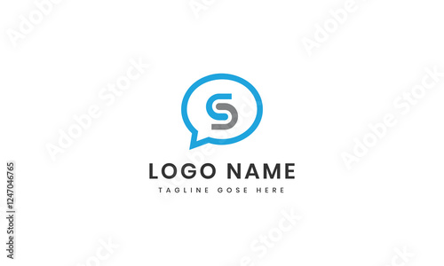 Abstract icons collection  waves s logo