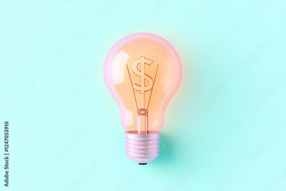 Creative light bulb with money symbol representing innovative financial ideas and investment strategies Creative light bulb with money symbol representing innovative financial ideas and investment strategies