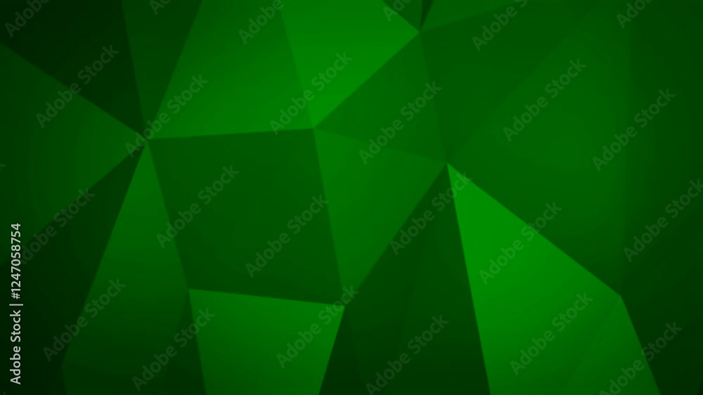 geometric abstract green light design motion wave triangle texture background
