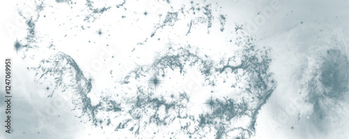 Enigmatic and Mysterious Deep Space Nebula Showcasing the Intricate and Delicate Patterns of the Cosmos
