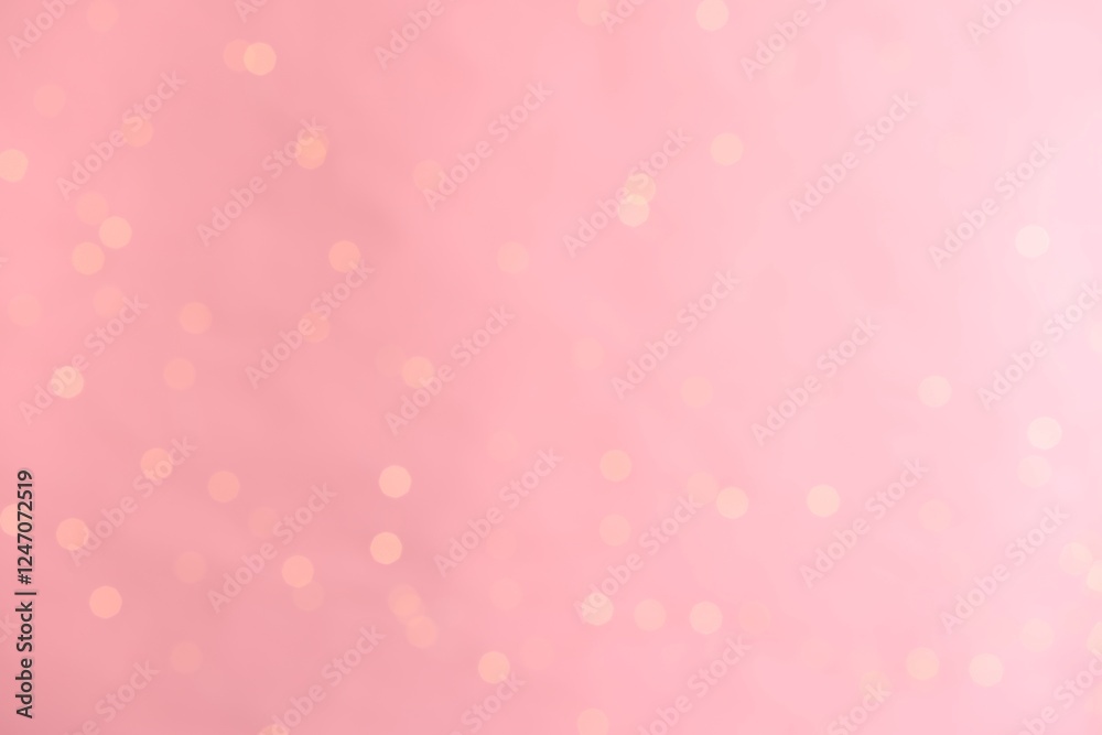 Pink background with blurred lights, bokeh effect Pink background with blurred lights, bokeh effect