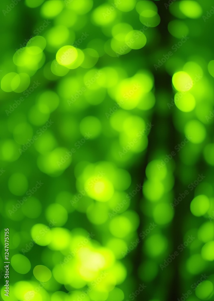 Obraz premium Green bokeh backgroundwallpaper bokeh green bokeh green abstract background light bright blur pattern
