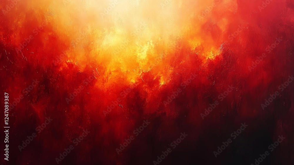 Fiery Abstract Red and Yellow Texture. Generative AI Fiery Abstract Red and Yellow Texture. Generative AI