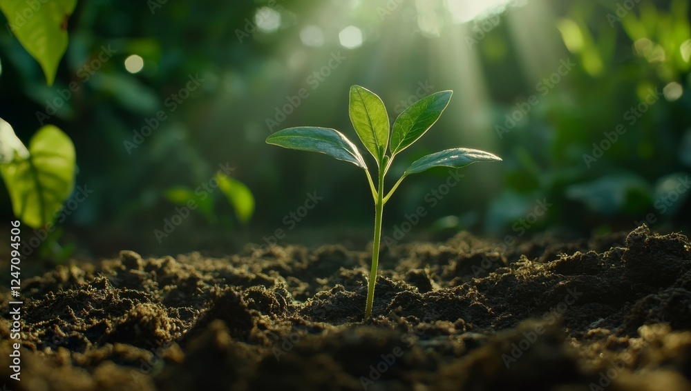 New Life Emerging from the Earth New Life Emerging from the Earth