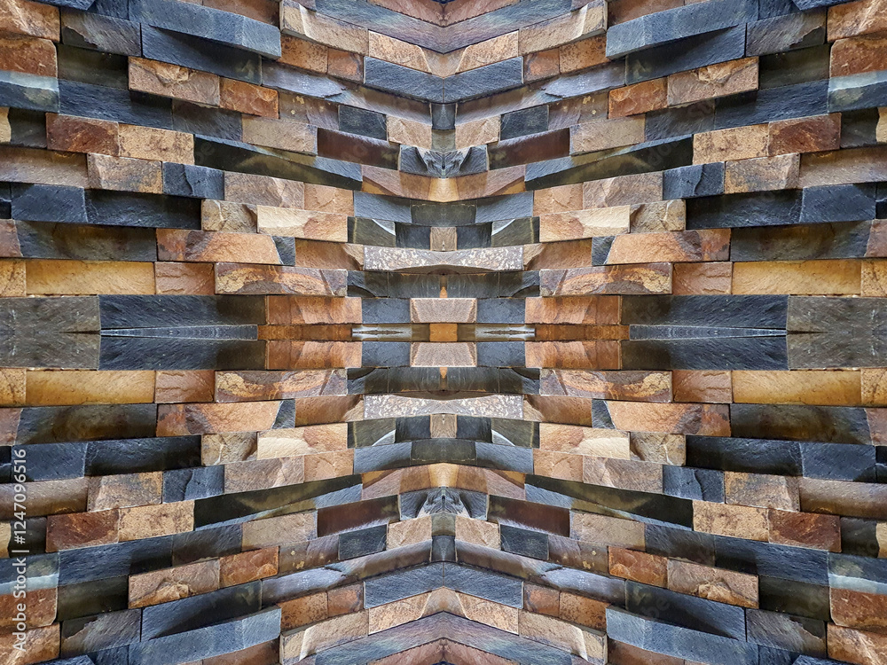 Luxury rock wall background. Full frame