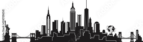 New york silhouette
