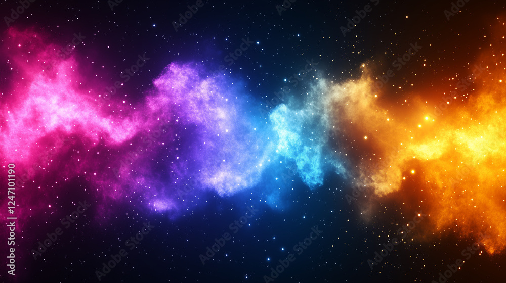 Fototapeta premium abstract background with stars