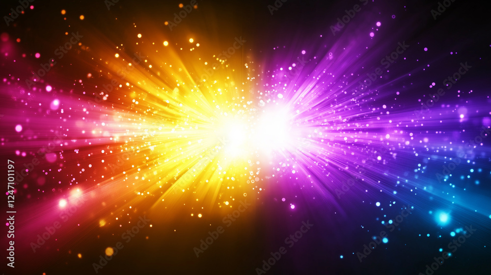 Obraz premium abstract background with stars