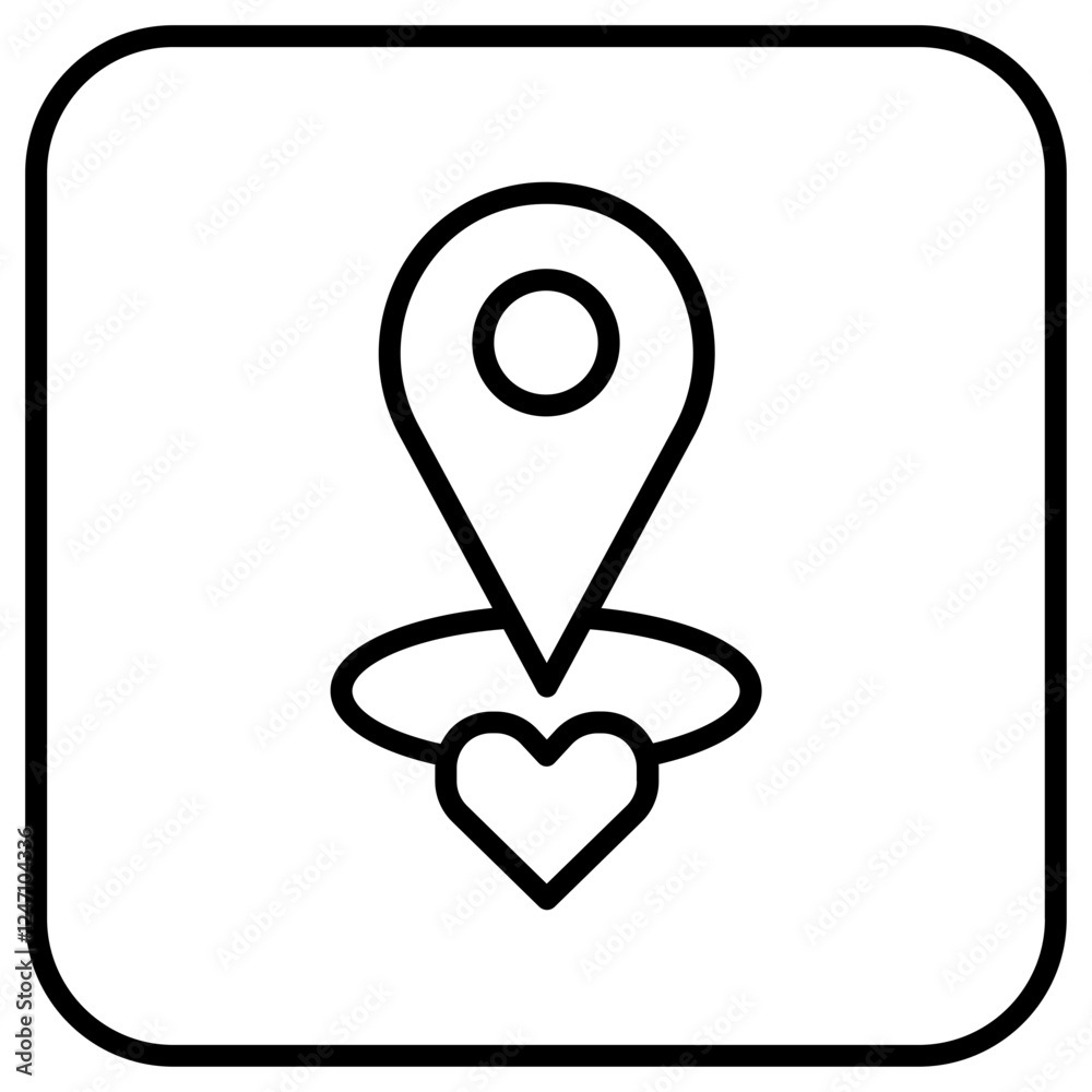 Fototapeta premium icon valentine