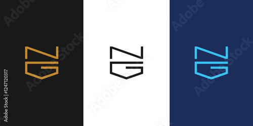  Sophisticated and modern NG logo design