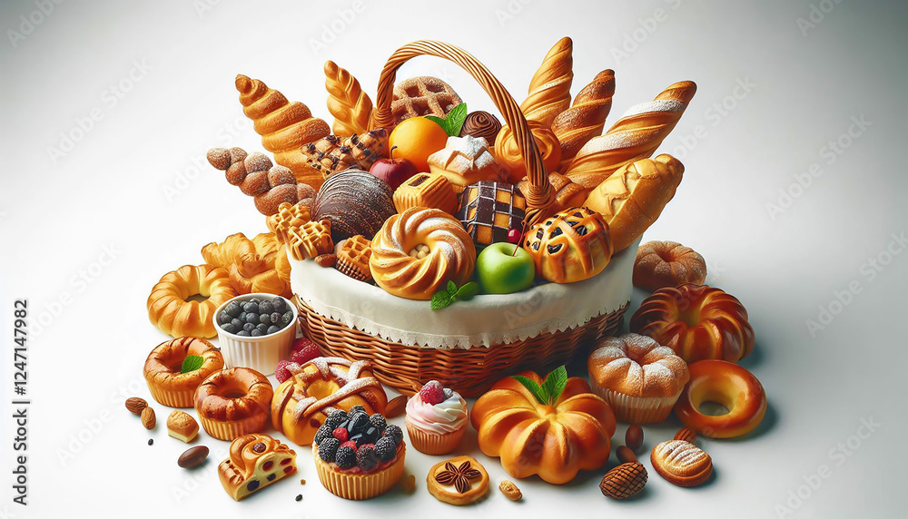 Aesthetic Bites: Artfully Arranged Pastries & Cakes Aesthetic Bites: Artfully Arranged Pastries & Cakes