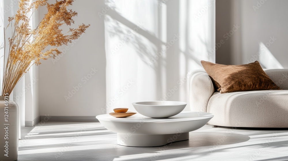image of a modern coffee table on a white background, great for living room decor or furniture marketing. image of a modern coffee table on a white background, great for living room decor or furniture marketing.