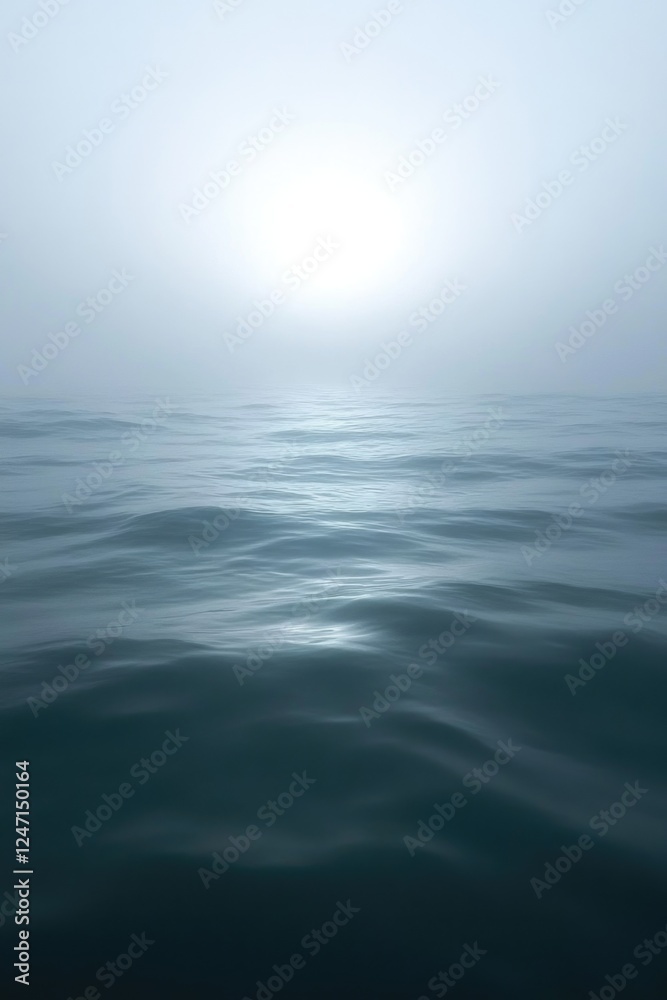 Fototapeta premium Early morning light over calm waters