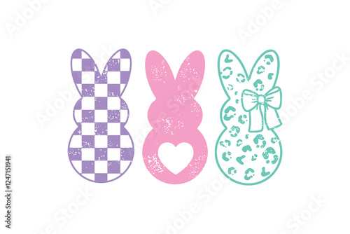 Happy Easter Bunny SVG T Shirt Design
