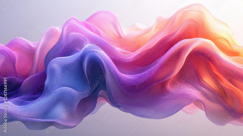 A flowing abstract design with vibrant colors creating a sense of movement and depth. A flowing abstract design with vibrant colors creating a sense of movement and depth.