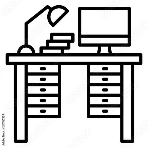 Desk icon