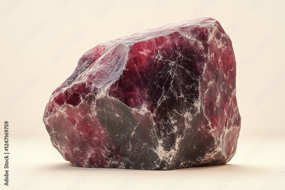 Obraz premium amethyst isolated on white background