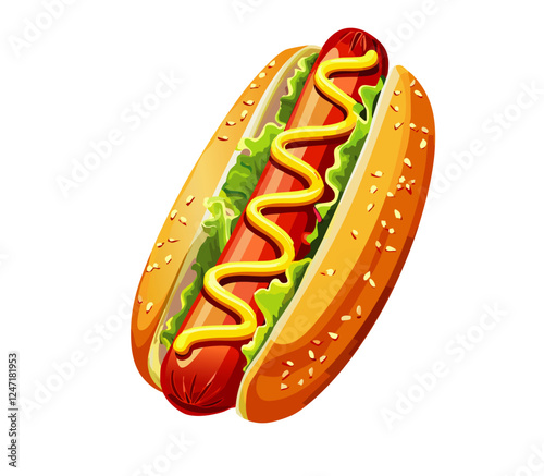 Fast food vector graphic