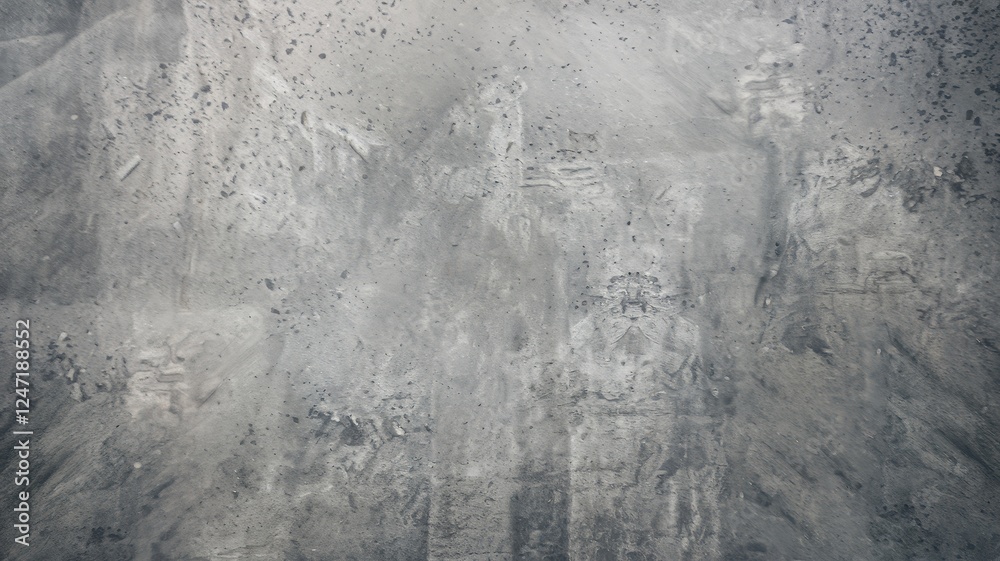 Fototapeta premium An abstract artwork featuring faded gray tones, creating an ethereal and mysterious atmosphere with indistinct figures emerging from a textured background.