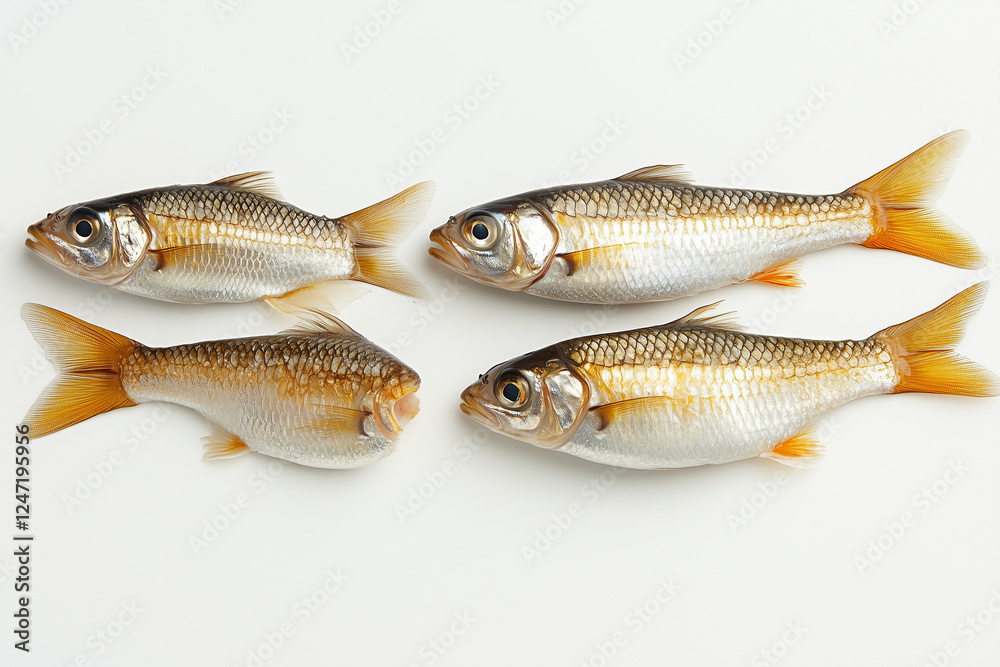 fresh fish on a wooden board fresh fish on a wooden board