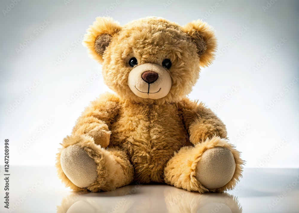 Surreal Teddy Bear, White Background, AI Art, Dreamlike, Photorealistic Surreal Teddy Bear, White Background, AI Art, Dreamlike, Photorealistic