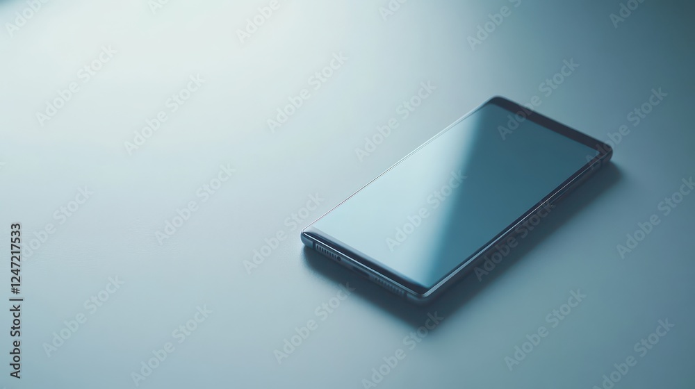 Isolated image of a smartphone on a clean white surface, perfect for tech product promotions. Isolated image of a smartphone on a clean white surface, perfect for tech product promotions.
