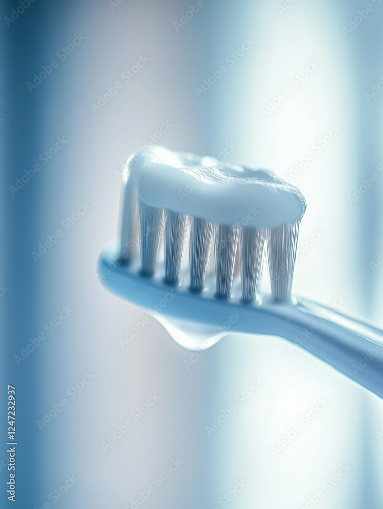 toothbrush and toothpaste