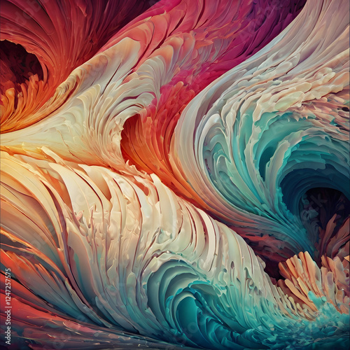 abstract fractal background