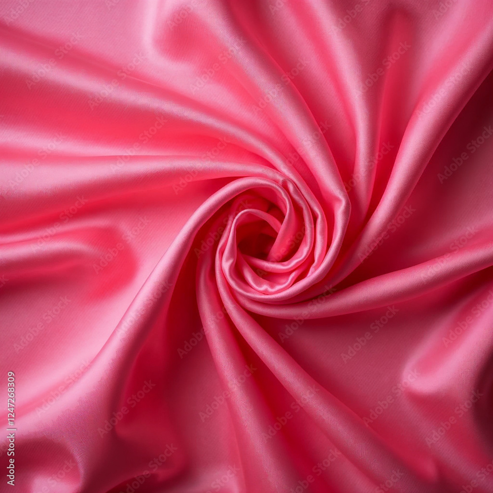 Obraz premium Pink Silk Fabric background
