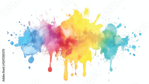 watercolor bright soft colorful texture background. Textura de acuarela con colores claros y fondo luminosos. Watercolor vector abstract background, pattern, texture. For design, pastel colors. Waterc