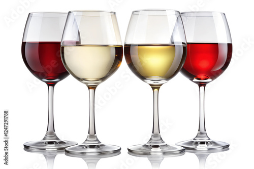 two glasses of red wine