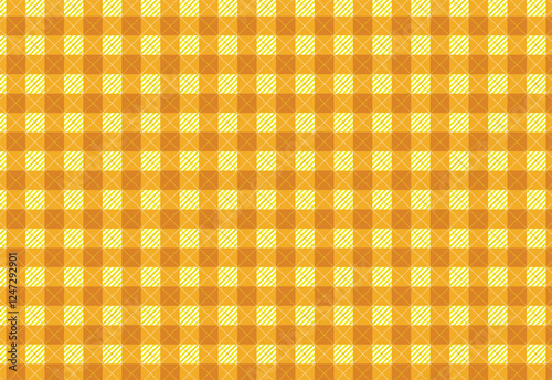 classic checkerboard pattern, light yellow, white Lumberjack or flanel pattern, paper pattern, seamless plaid pattern vector. Retro background fabric. Vintage checkered color geometric texture,