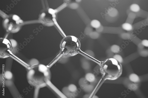 Silver balls on a nano-structure