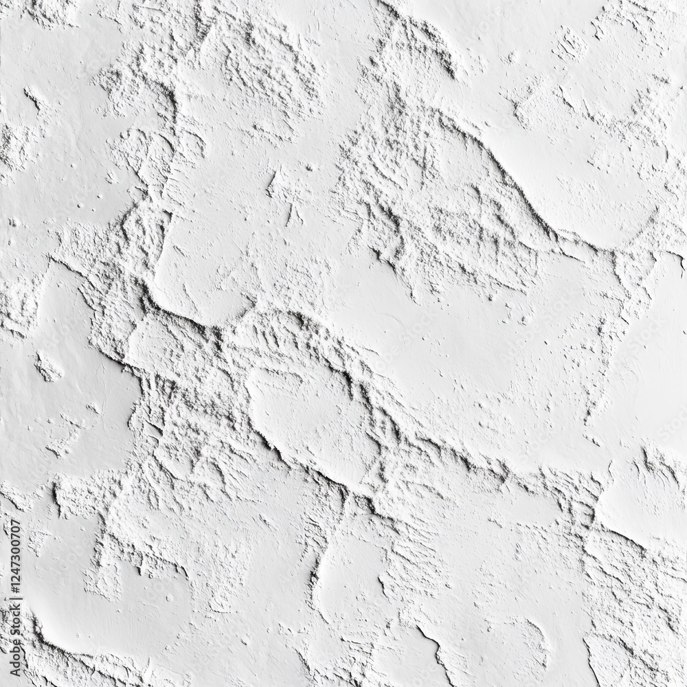 Obraz premium White plaster wall texture. Abstract background for design with copy space.