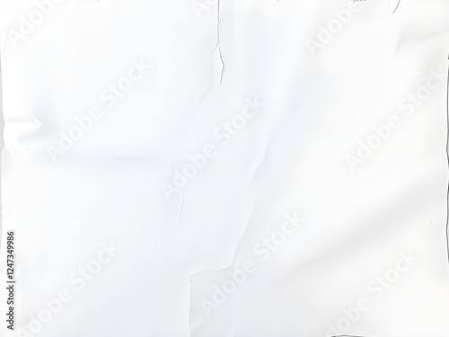 White recycled craft paper texture as background. Grey paper texture, Old vintage page or grunge vignette of old newspaper. Pattern rough art creased grunge letter. Hardboard with copy space for text. photo