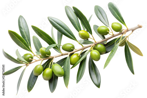vector illustration of olive branch