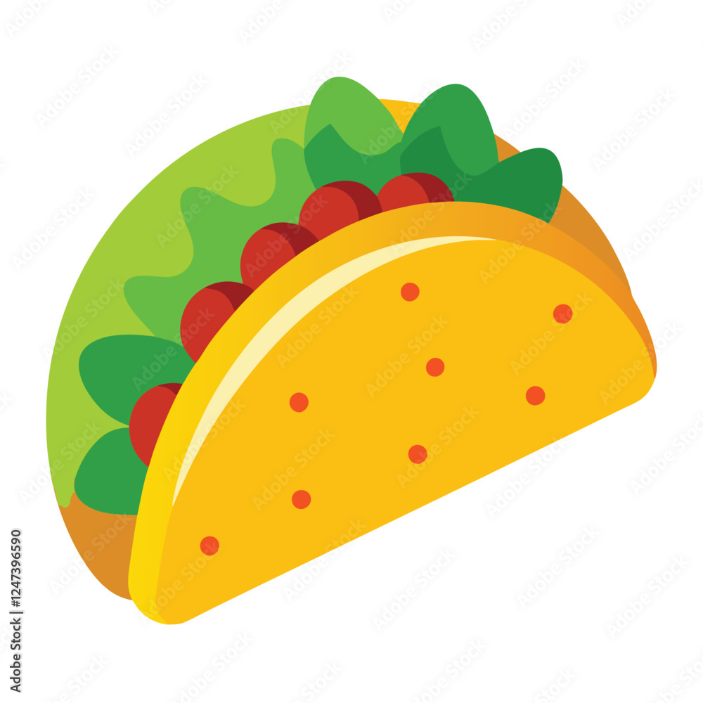 Tacos, food vector art illustration Tacos, food vector art illustration