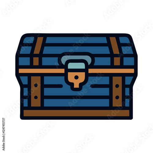 Locked Treasure Chest Icon