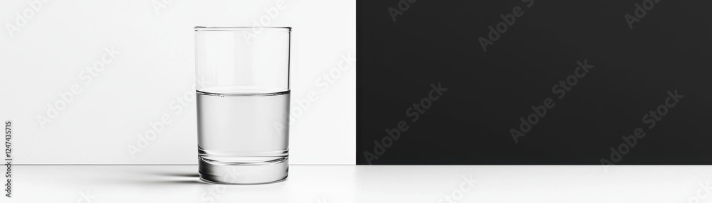 glass half full of clear water symbolizes optimism and balance glass half full of clear water symbolizes optimism and balance
