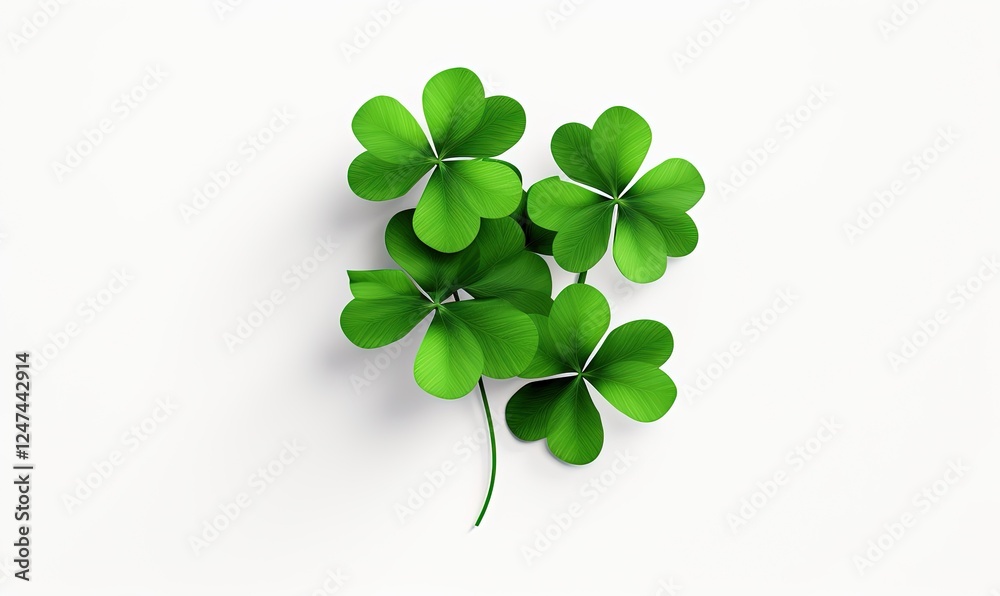 St. Patrick's Day on white background. Isolated image. St. Patrick's Day on white background. Isolated image.