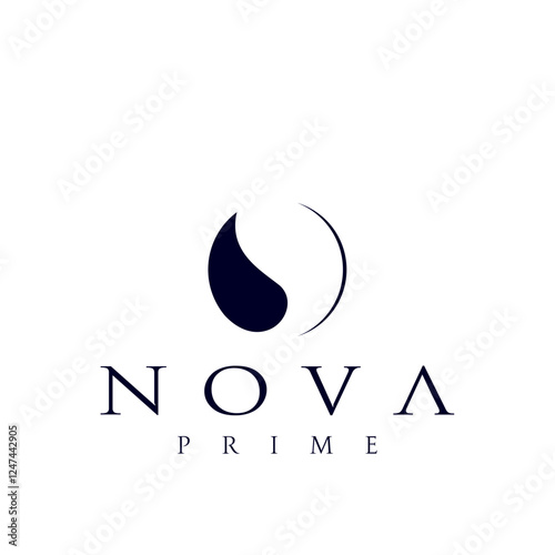 Nova Prime Logo Template – Futuristic Tech & Corporate Brand Identity Vector