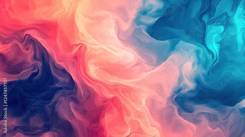 Abstract swirling colors, vibrant background, dynamic design, website banner Abstract swirling colors, vibrant background, dynamic design, website banner