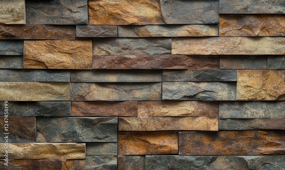 Rustic textured stone wall with deep grooves and earthy tones, styled to evoke history and architectural charm Rustic textured stone wall with deep grooves and earthy tones, styled to evoke history and architectural charm