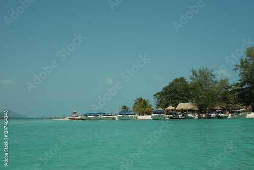 tropical beach in thailand
