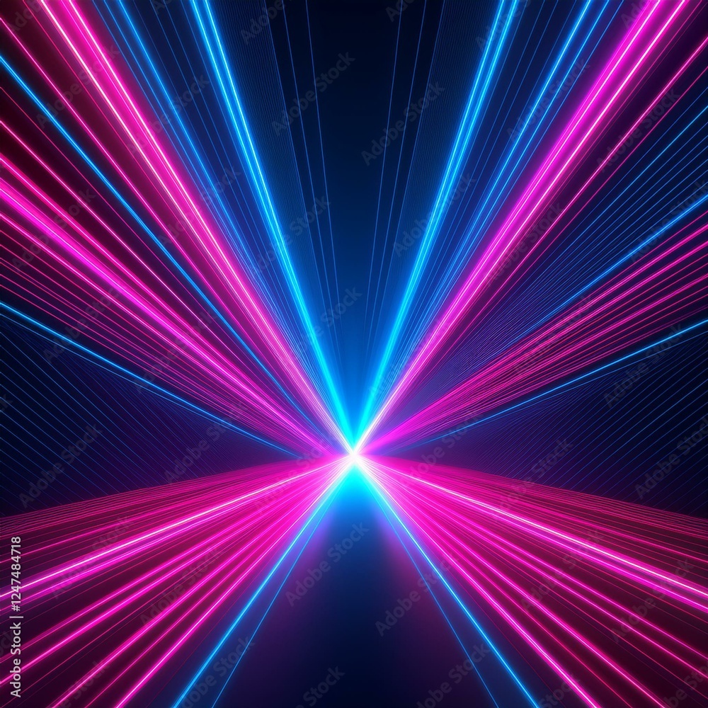 Laser beams diagonal beams of light on a dark background. Colorful light paths with movement effect graphic resource Laser beams diagonal beams of light on a dark background. Colorful light paths with movement effect graphic resource