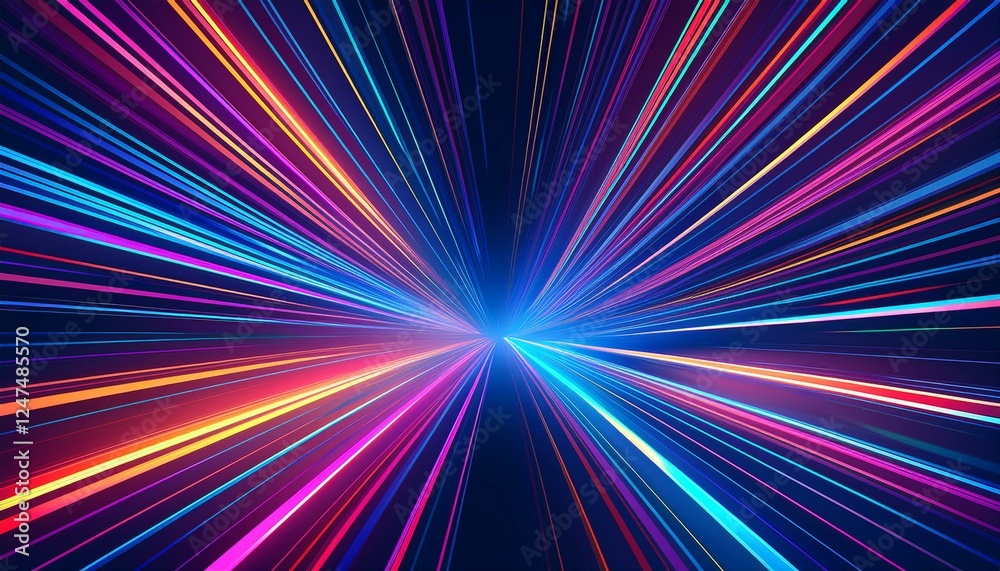 Laser beams diagonal beams of light on a dark background. Colorful light paths with movement effect graphic resource Laser beams diagonal beams of light on a dark background. Colorful light paths with movement effect graphic resource