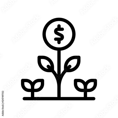 prosperity line icon