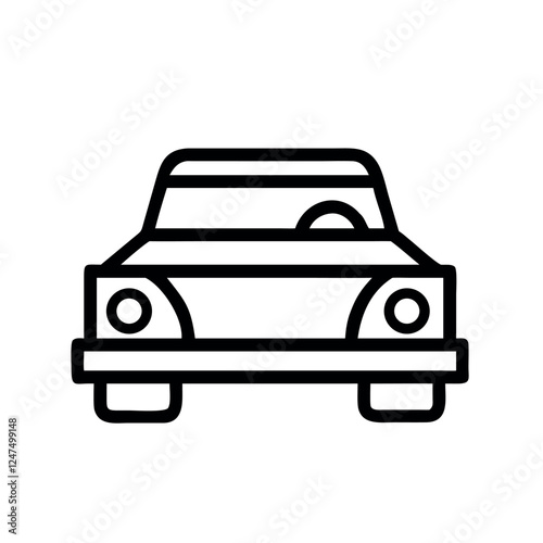Classic car urban lifestyle