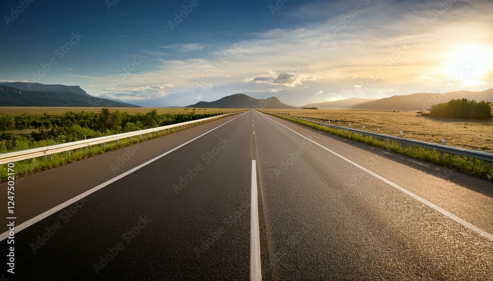 Fototapeta premium road to the sky