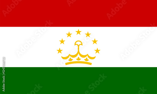 Tajikistan Flag, Flag of Tajikistan